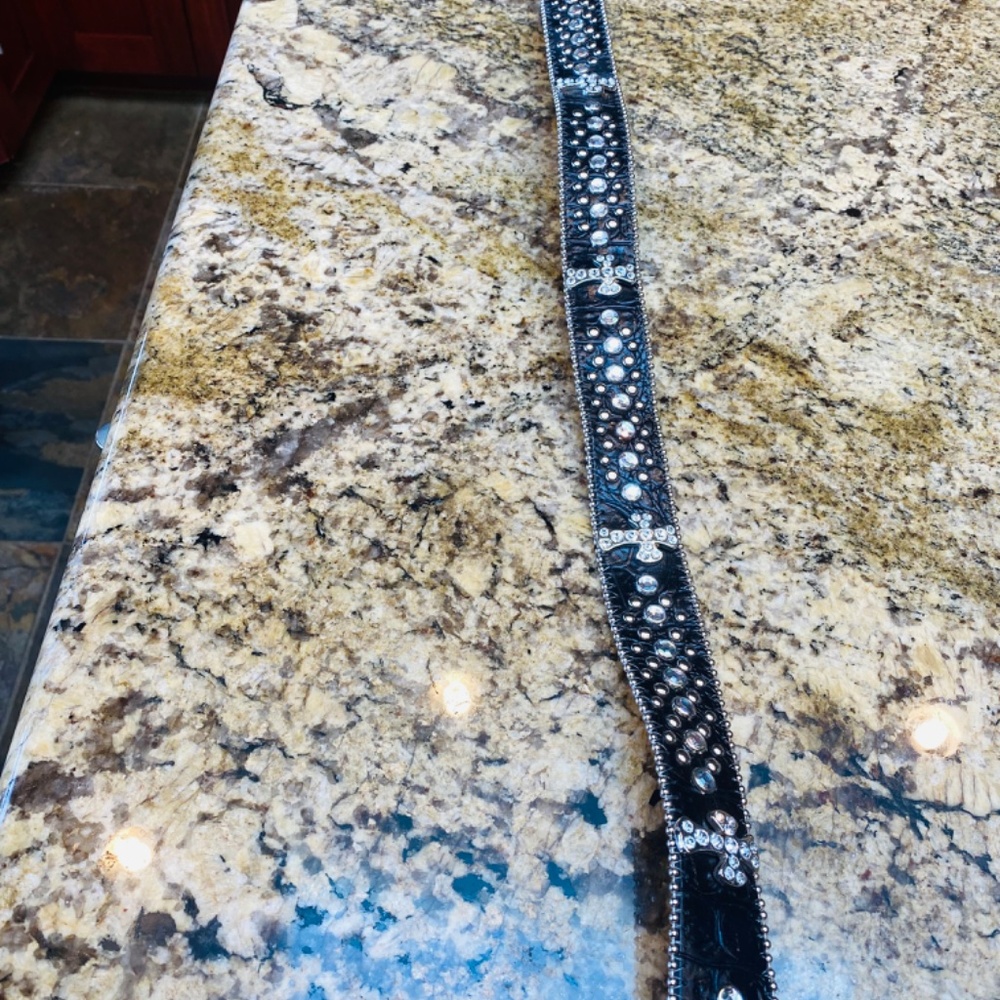 Women’s Rhinestone Belt - Picture 8 of 10
